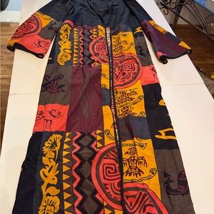 Bohemian Patchwork Long Sleeve Sweater